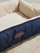 A.P.C. - Logo-Embroidered Dog Bed