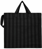 Sunnei Black Shopper Tote