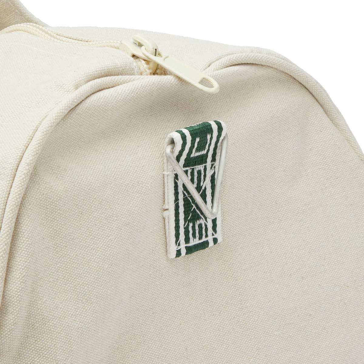 Puebco Canvas Fabric Tennis Bag in Natural 