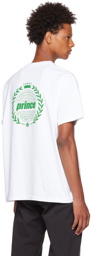 Sporty & Rich White Prince Edition Crest T-Shirt