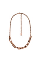 Diesel Stainless steel chain necklace - Necklaces - Unisex - Brown