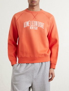 Aimé Leon Dore - Logo-Print Cotton-Blend Jersey Sweatshirt - Orange