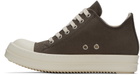 Rick Owens DRKSHDW Gray Low Sneakers