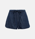 Valentino Chambray denim shorts