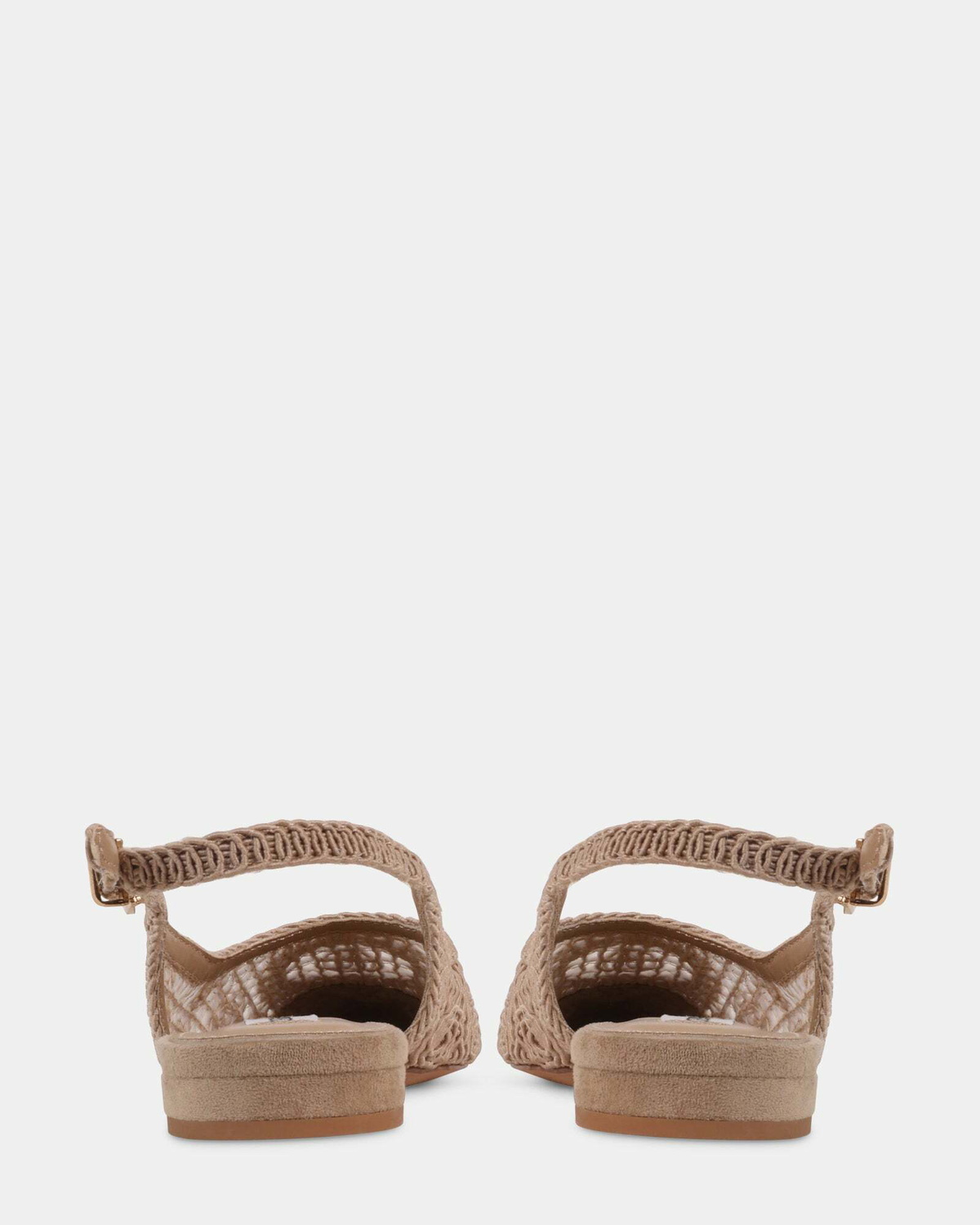 Steve Madden Dace Flats in Natural Fabric