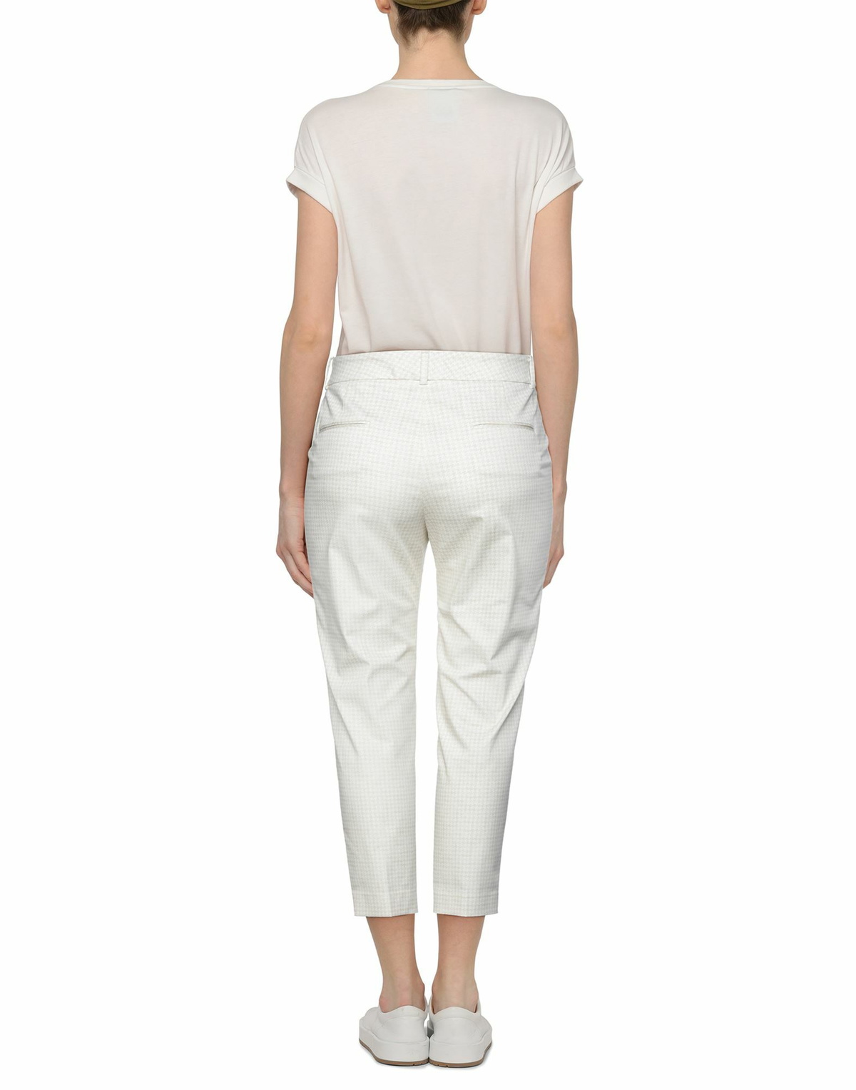 Peserico Womens Pants Ivory