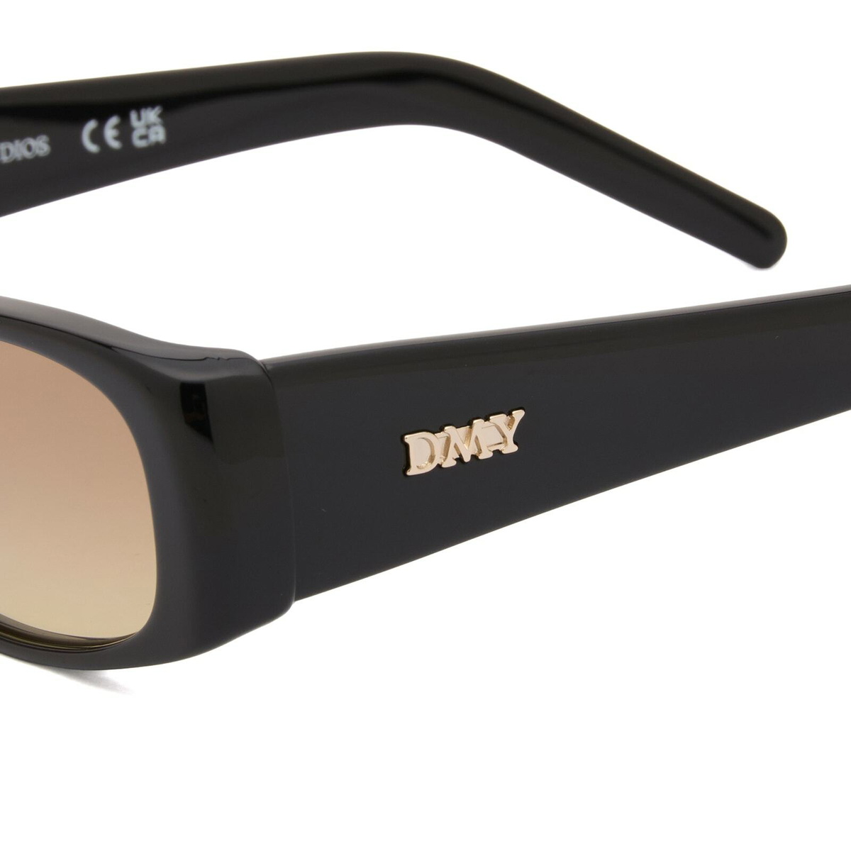 DMY Studios Women's Billy Sunglasses in Black/Yellow 