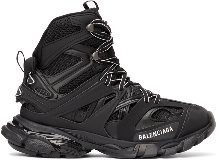 Photo: Balenciaga Black Track Hike Sneakers