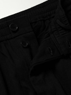 Universal Works - Tapered Cotton-Twill Trousers - Black