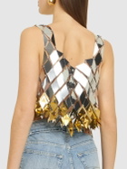RABANNE Embellished Crop Top