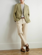 Orlebar Brown - Garret Unstructured Linen Suit Jacket - Green