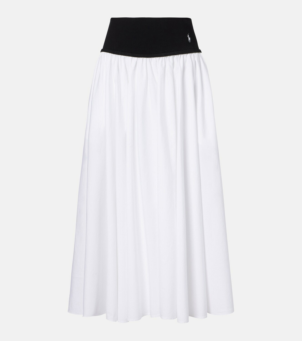 Polo Ralph Lauren Paneled midi skirt