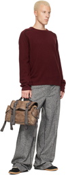 Maison Margiela Brown High Tech Small Messenger Bag