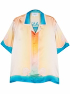 Casablanca Multicolour L'Arc Coloré Silk Shirt