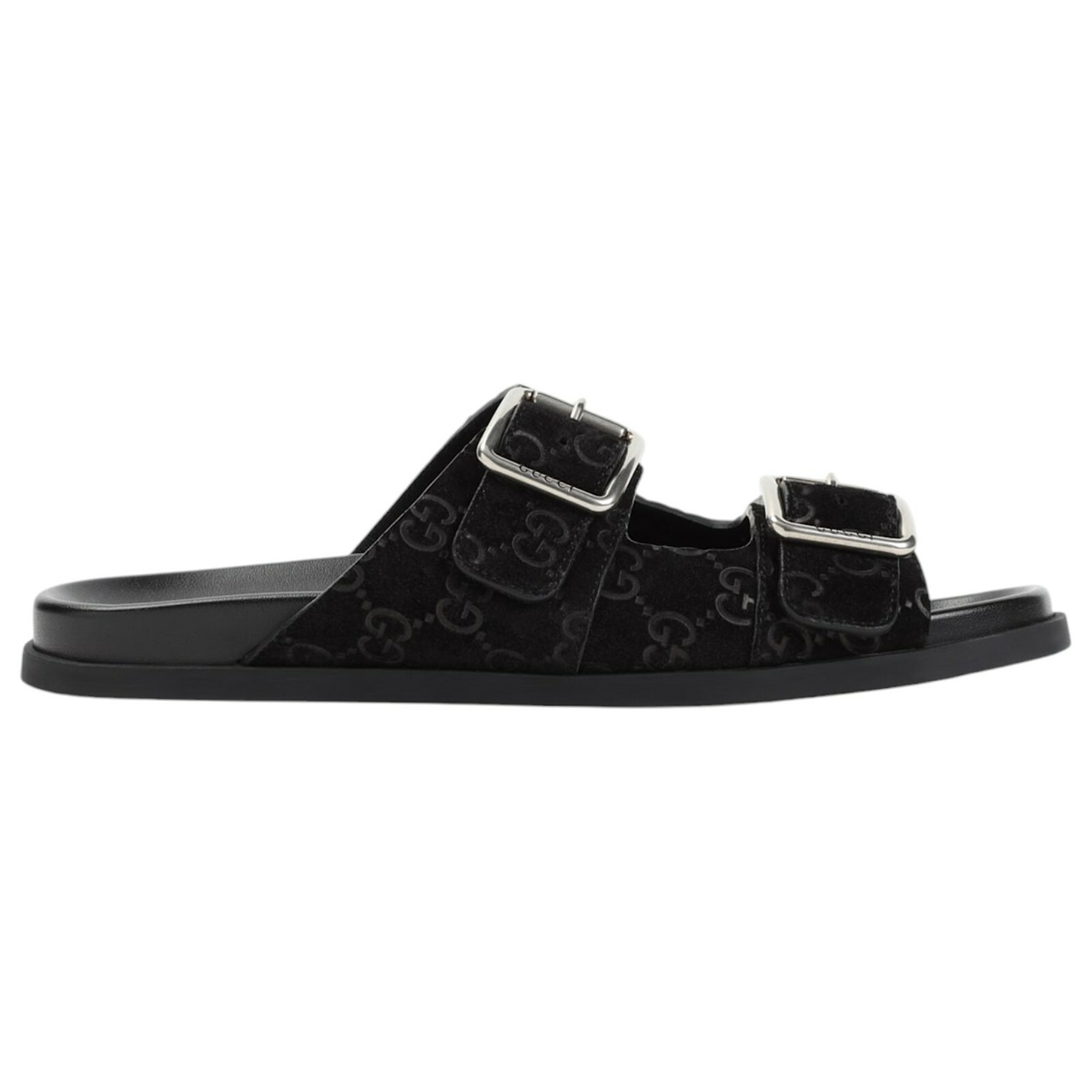 GUCCI Gg Water Ripple Rubber Slides Gucci
