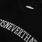 thisisneverthat Men's Arch Logo Crew Sweat in Black