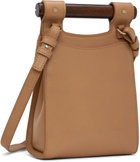 Chloé Taupe Magda Top Handle Bag