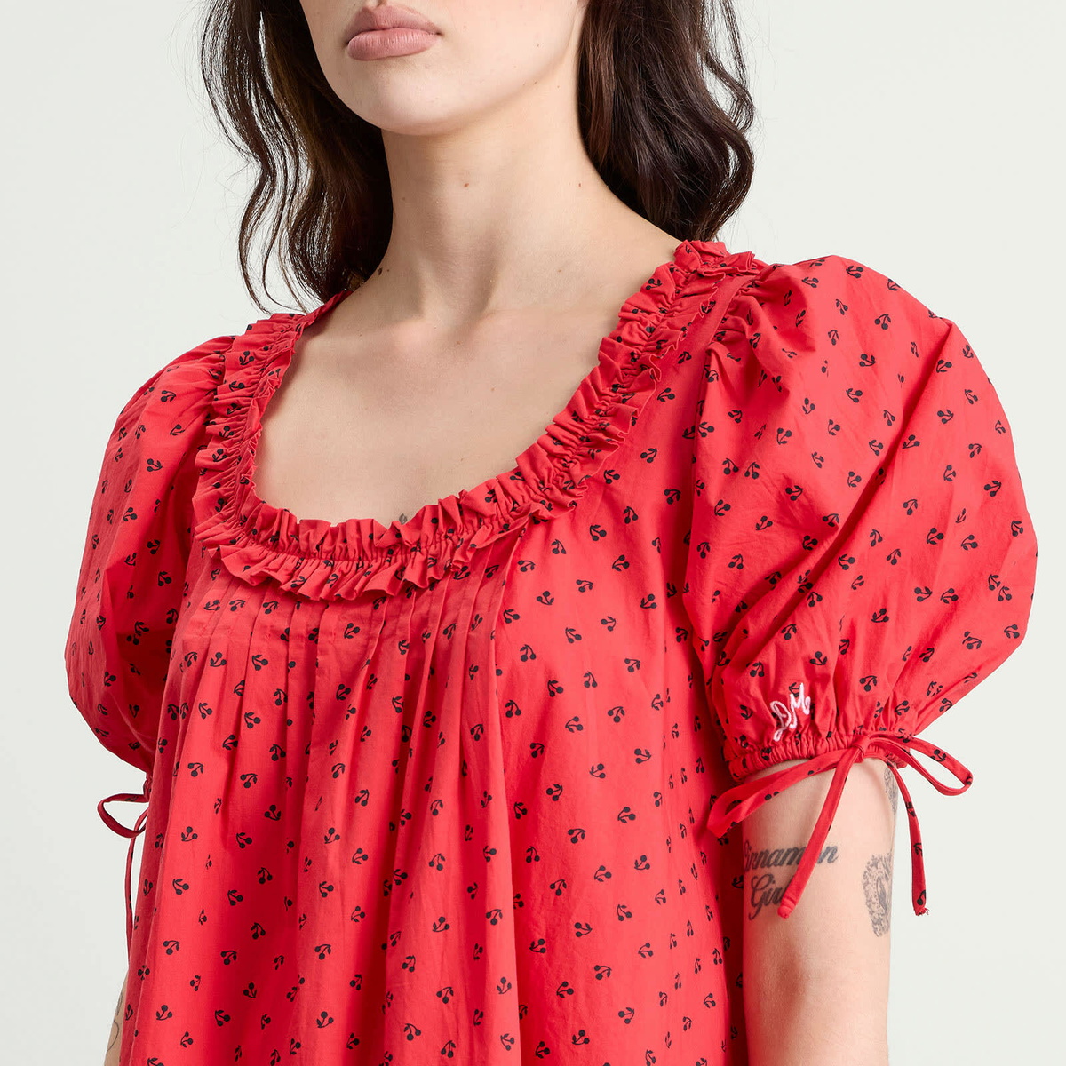 Damson Madder Women's Jemima Mini Dress in Red