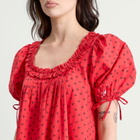 Damson Madder Women's Jemima Mini Dress in Red