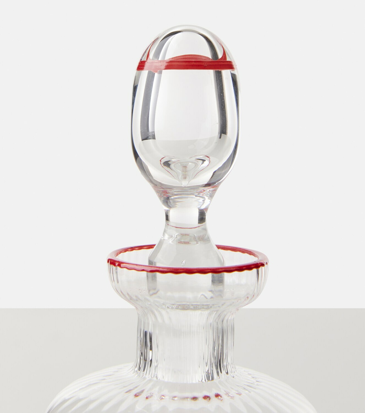 Cabana Fuchsia Murano glass oil bottle