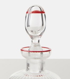 Cabana Fuchsia Murano glass oil bottle