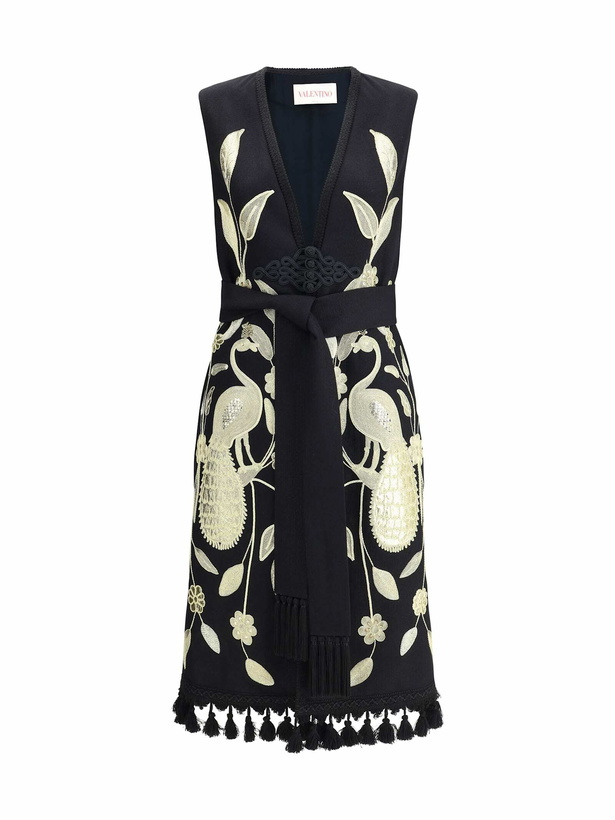Photo: Valentino Embroidered Long Vest