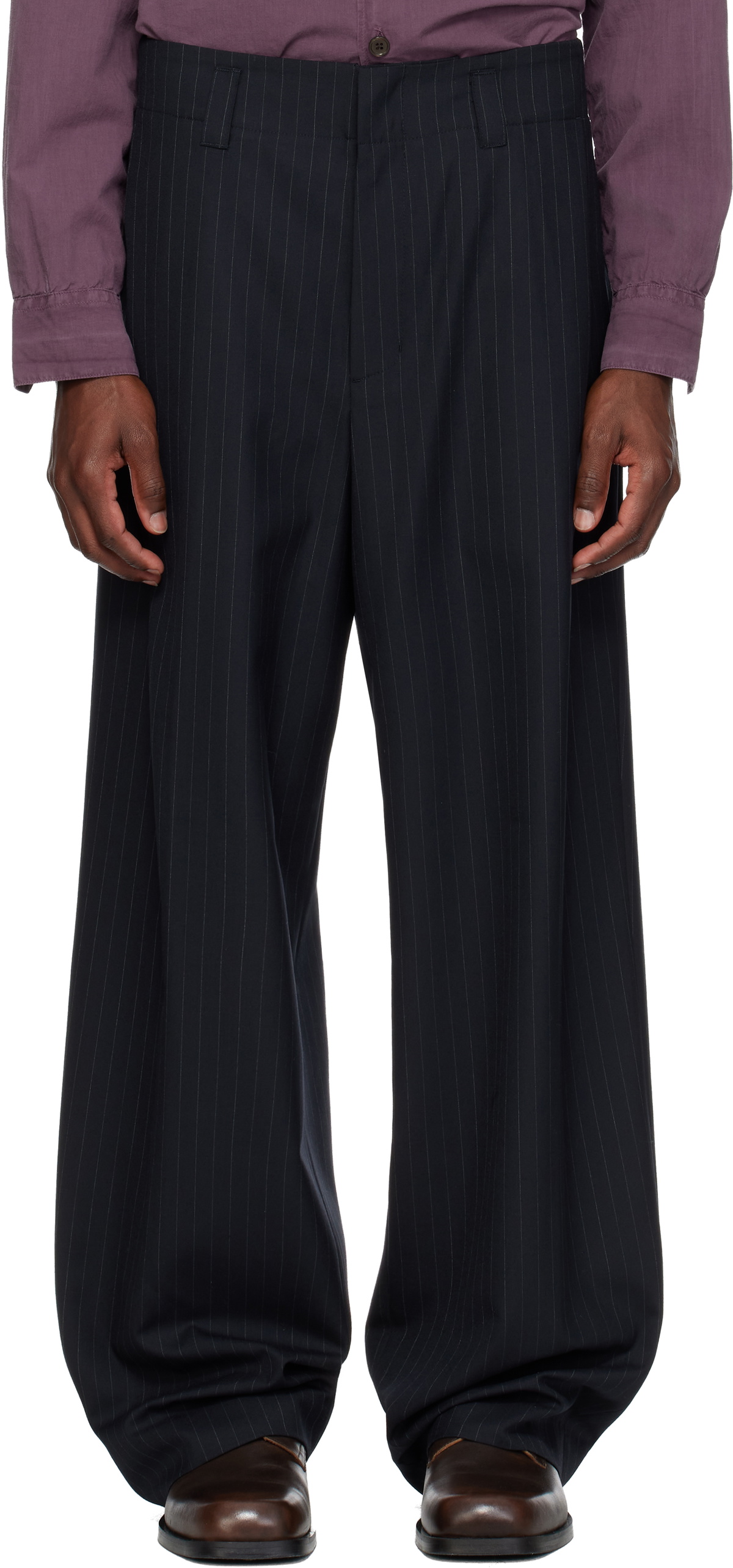 MMIC Navy Drop Trousers