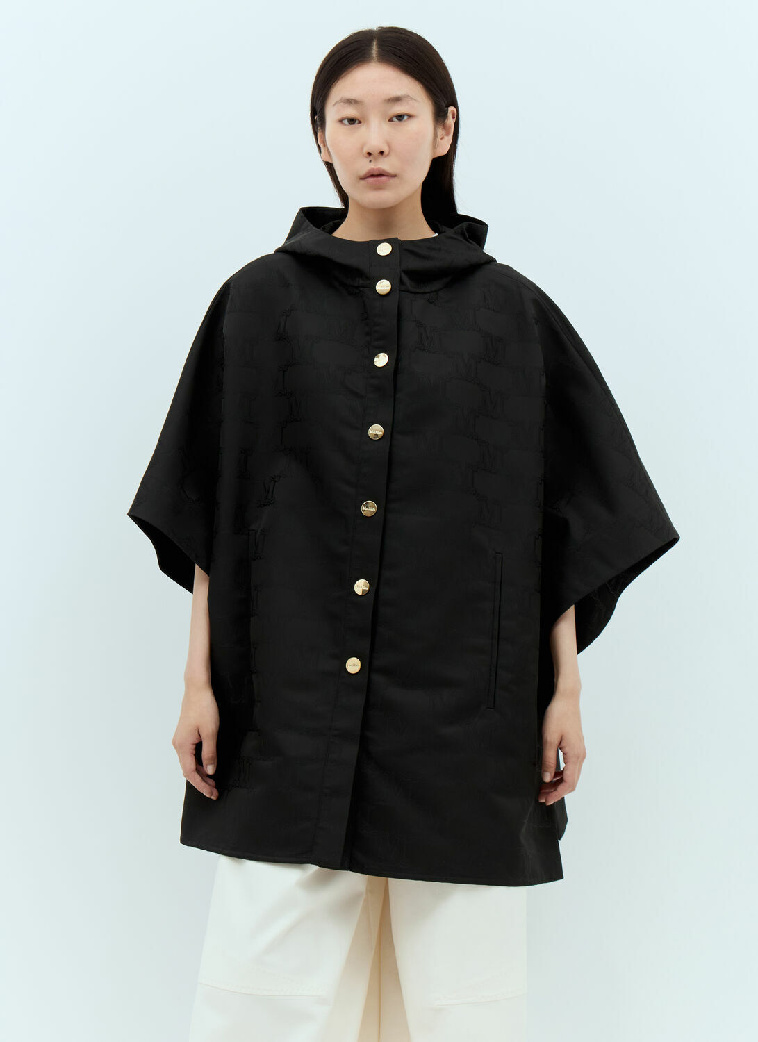 Max Mara Jacquard Cape