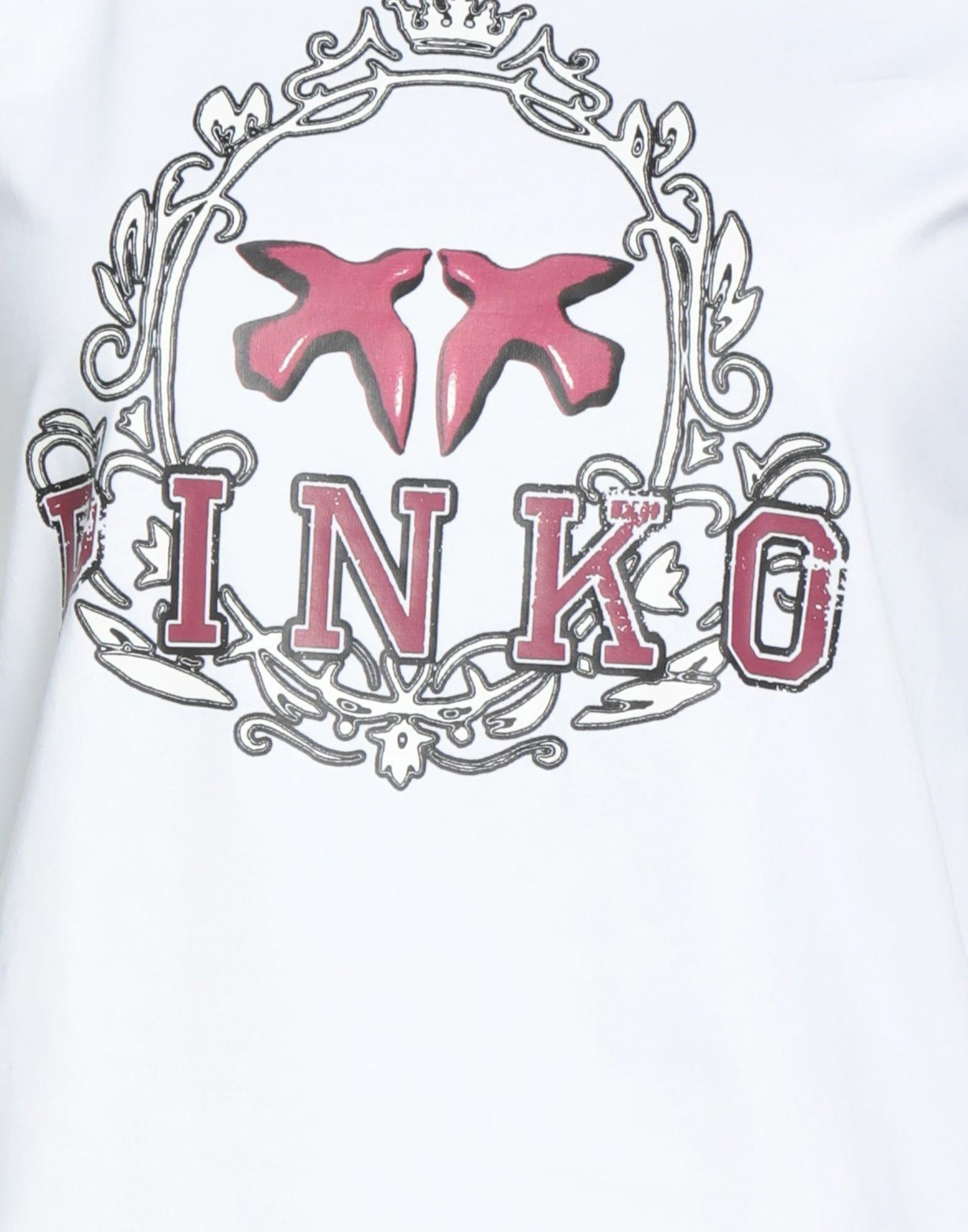 Pinko Denim Womens T-shirt in White