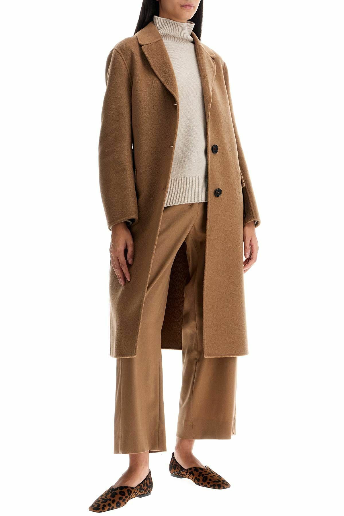 S MAX MARA coat with belt by rubens Beige S Max Mara