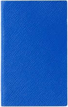 Smythson Blue Panama Notebook