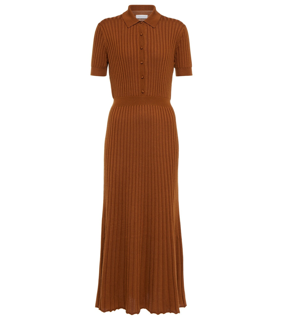 Gabriela Hearst - Amor silk and cashmere midi dress Gabriela Hearst