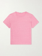 God's True Cashmere - Signature Linen T-Shirt - Pink