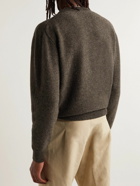 Lemaire - Shetland Wool Sweater - Brown