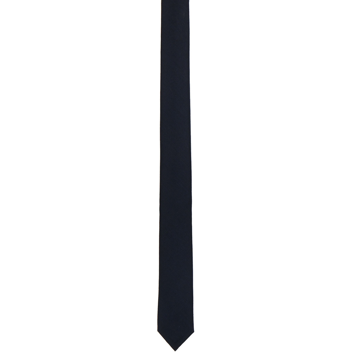 Thom Browne Navy Twill Classic Tie