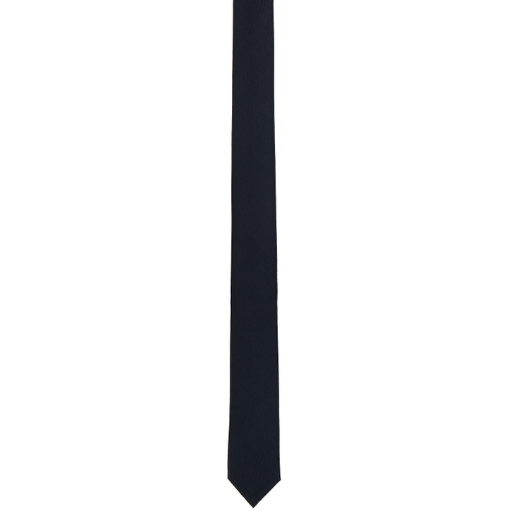 Photo: Thom Browne Navy Twill Classic Tie