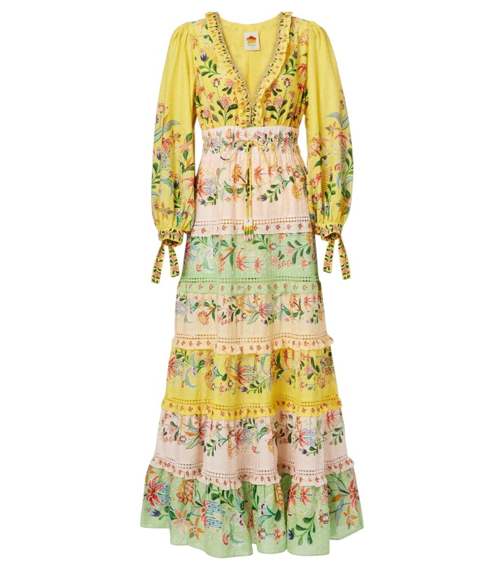 Photo: Farm Rio Delicate Flowers cotton maxi dress