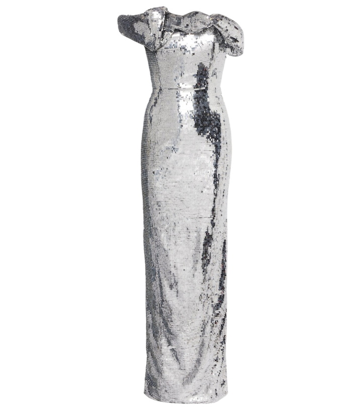 Photo: Rachel Gilbert Tamzin sequined one-shoulder gown