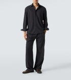 Saman Amel Alio silk straight pants