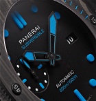 Panerai - Submersible Automatic 47mm Carbotech and Rubber Watch - Black