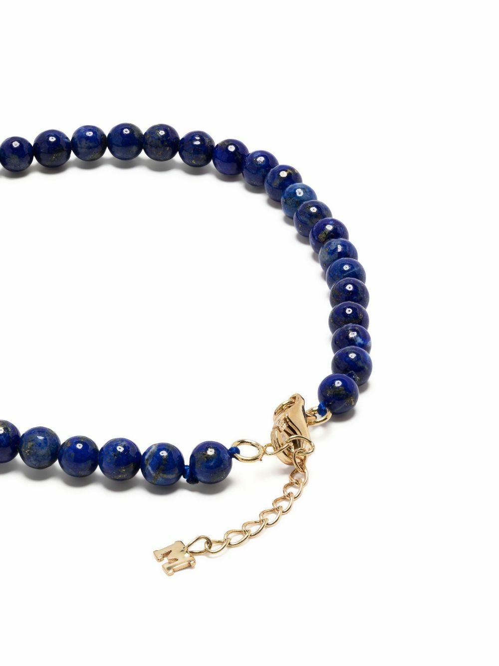 Mateo 14K Yellow Gold Lapis Beaded Bracelet