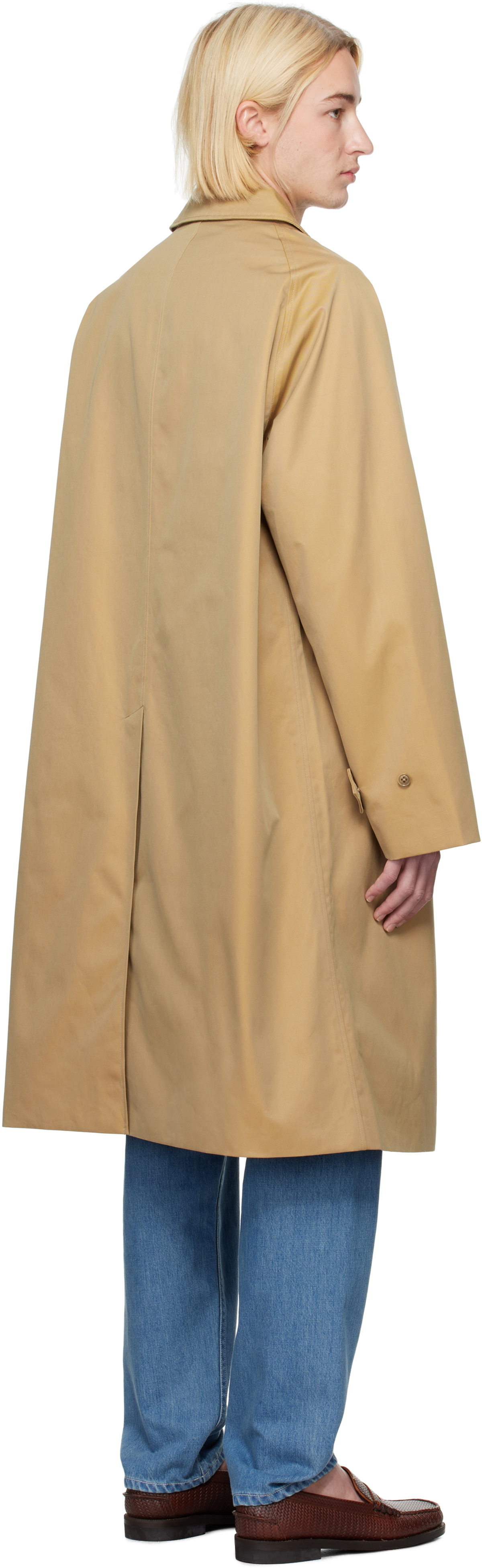 nanamica Tan GORE-TEX Balmacaan Coat