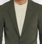 Rick Owens - Dark-Green Slim-Fit Stretch Wool-Blend Blazer - Men - Green