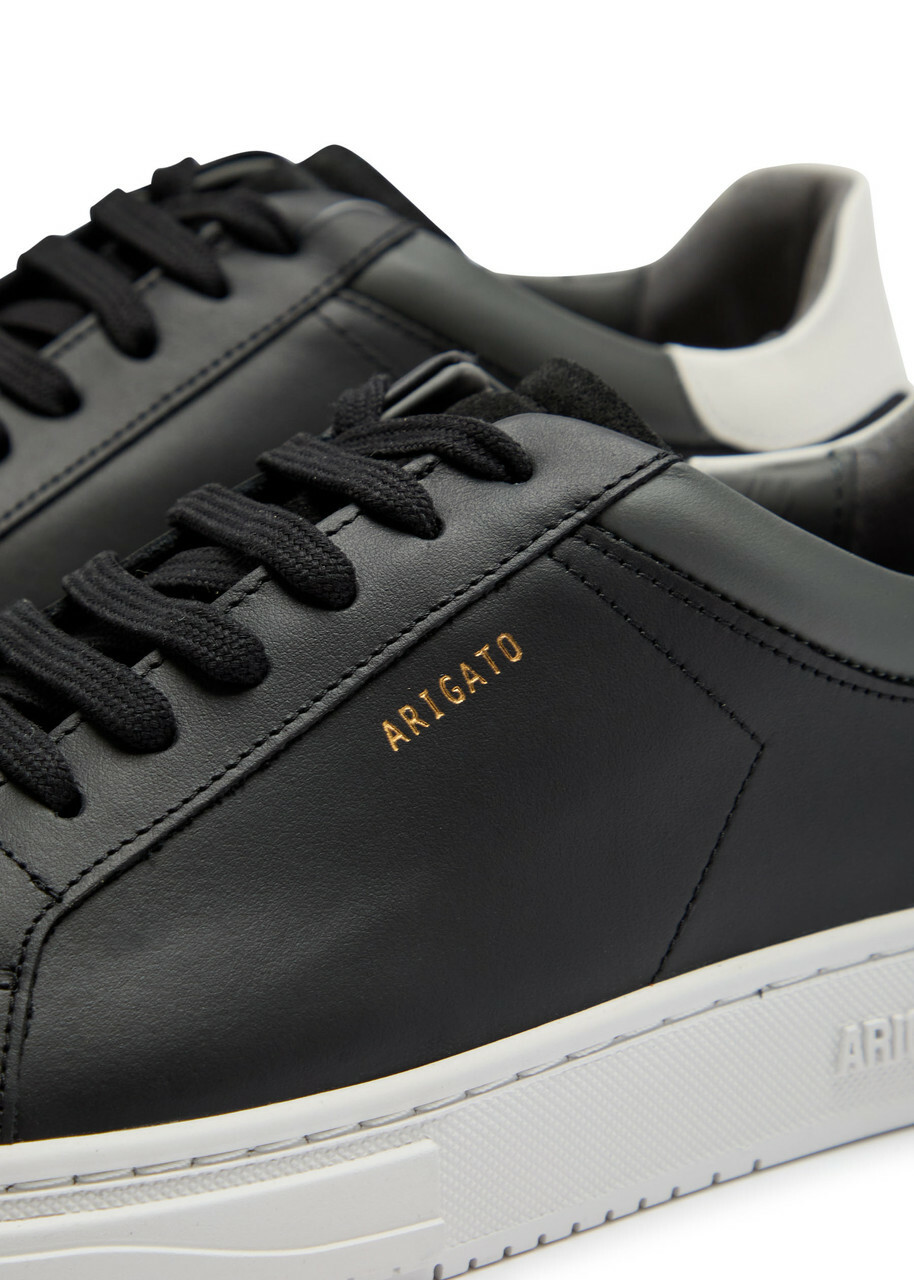 Axel Arigato Atlas Panelled Leather Sneakers Black And White