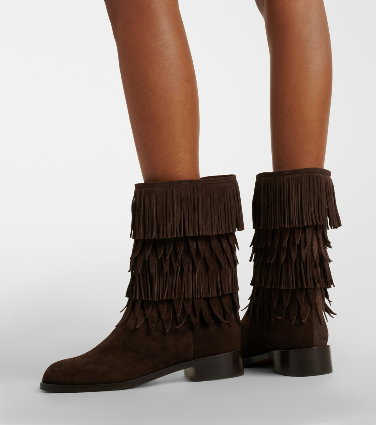 Aquazzura Maverick fringed suede boots