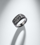 David Yurman Chevron titanium ring