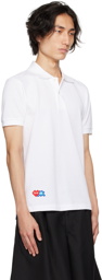 COMME des GARÇONS PLAY White Invader Edition Polo