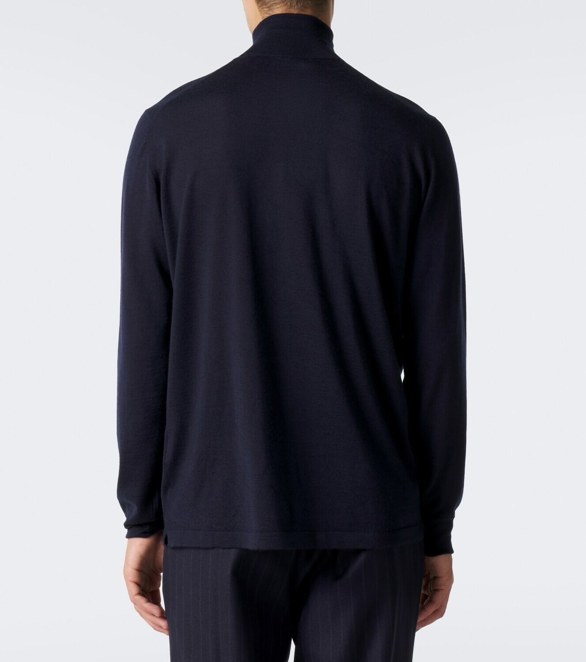 Thom Sweeney Cashmere and silk turtleneck sweater