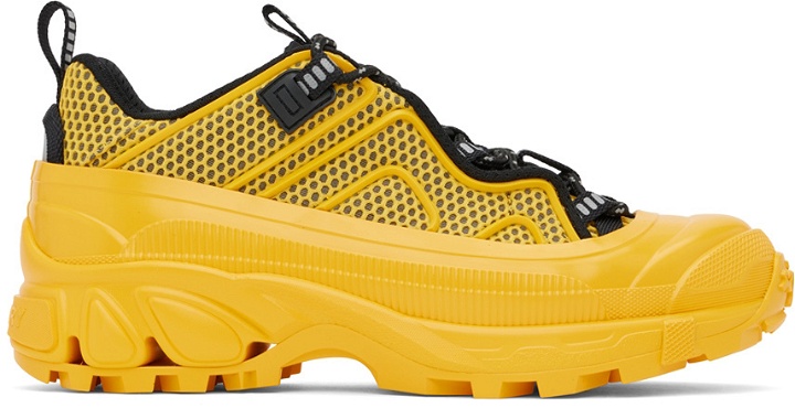 Photo: Burberry Yellow Madelina Sneakers