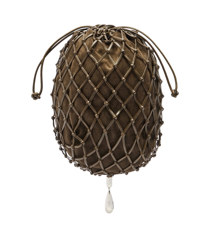 Photo: Savette Macramé Small leather pouch